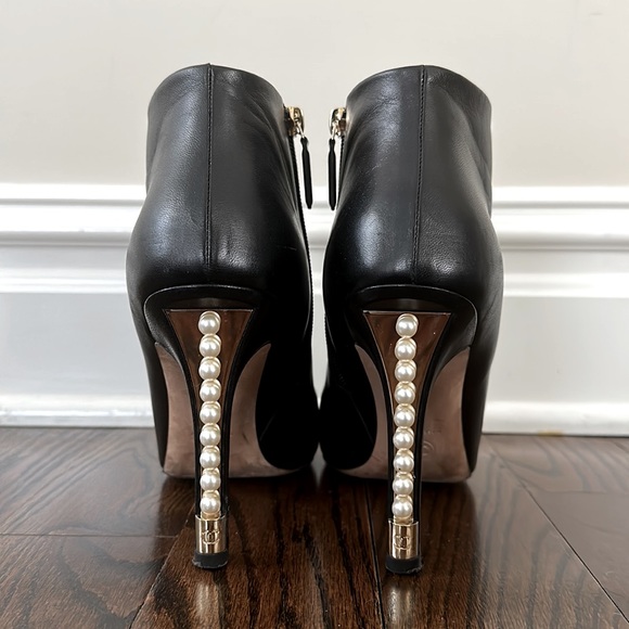 CHANEL 2017 Faux Pearl Accents Boots Size: 11 | IT 41 - Picture 9 of 16